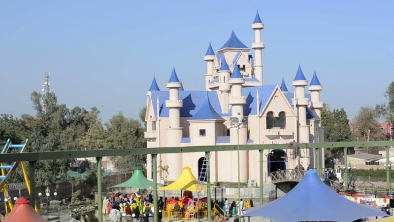 Castle house at SS world park