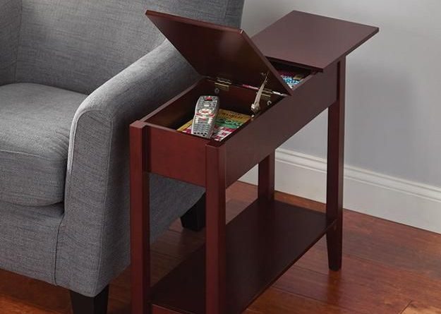 Space Saving side table design