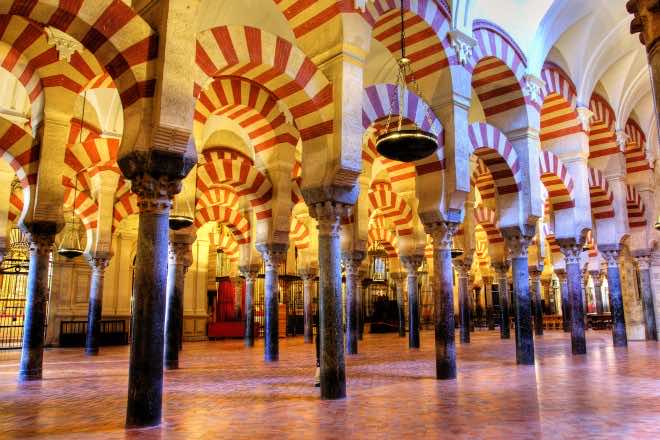 Arabic inspired Spanish arches