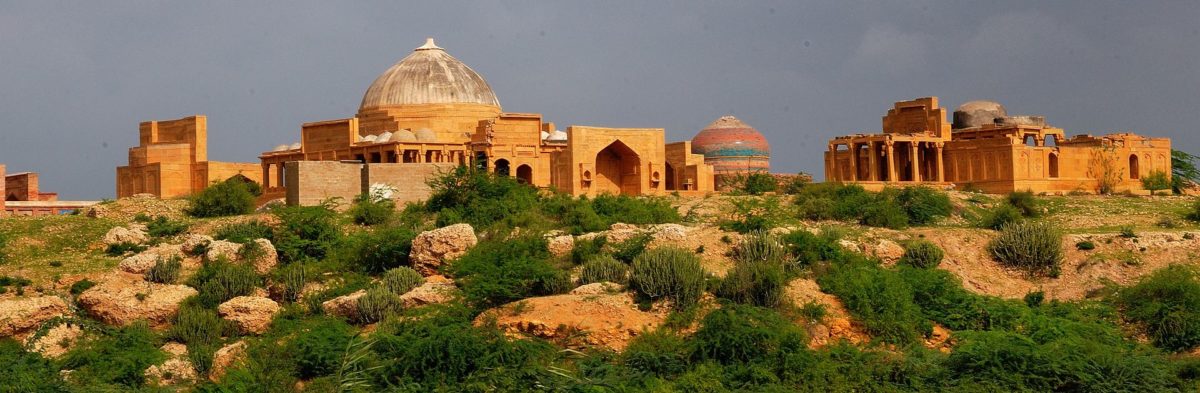 an landscape picture of thatta 