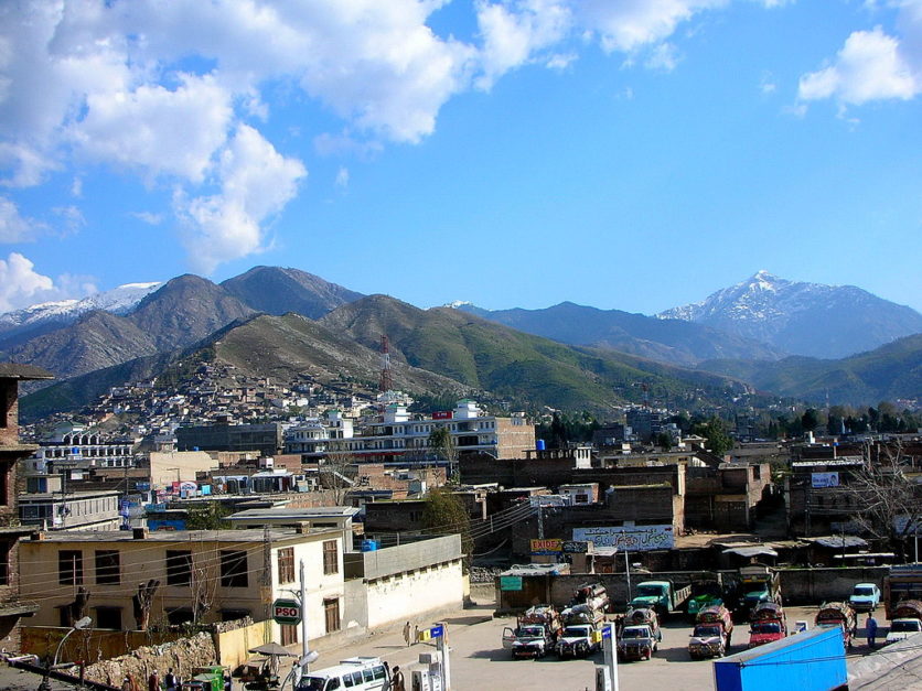 view of mingora at swat