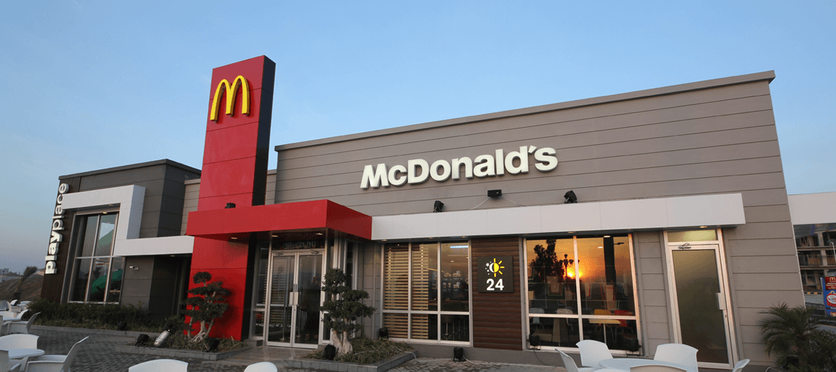 McDonald's exterior view