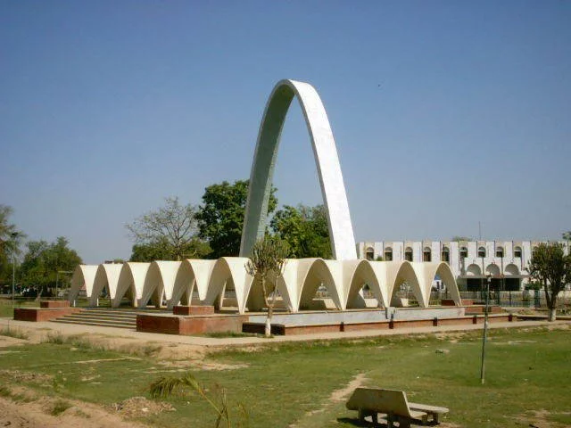 A landmark in Sahiwal