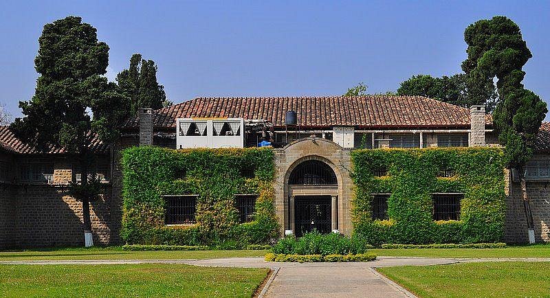 Taxila Museum covered with greenery