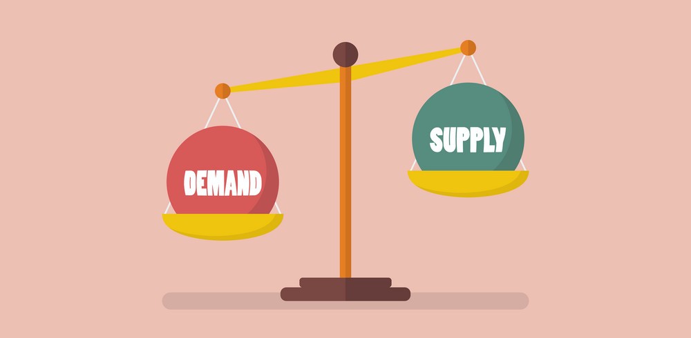 animation depictiong the imbalance of supply and demand