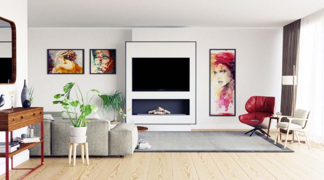 Artwork and tv Wall Decorations 