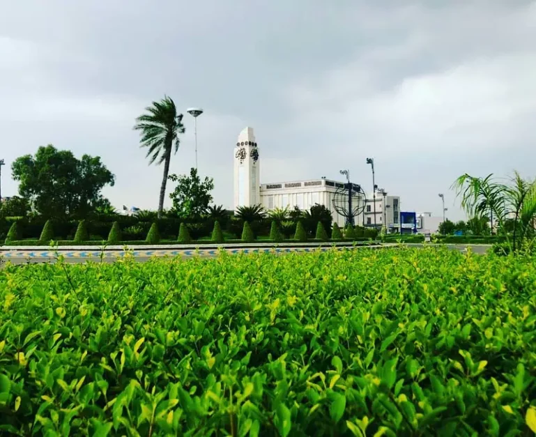 Garden in Palm City Lahore