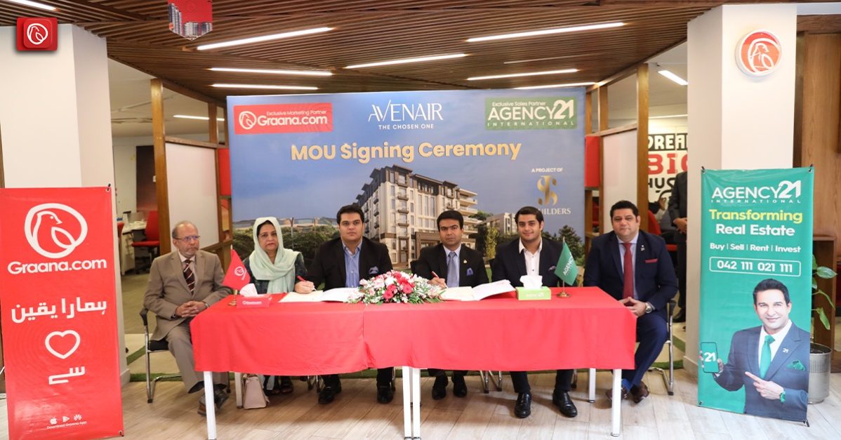 Graana.com Signs MOU with JS Builders to Introduce a Luxury Residential Project in the Heart of Lahore