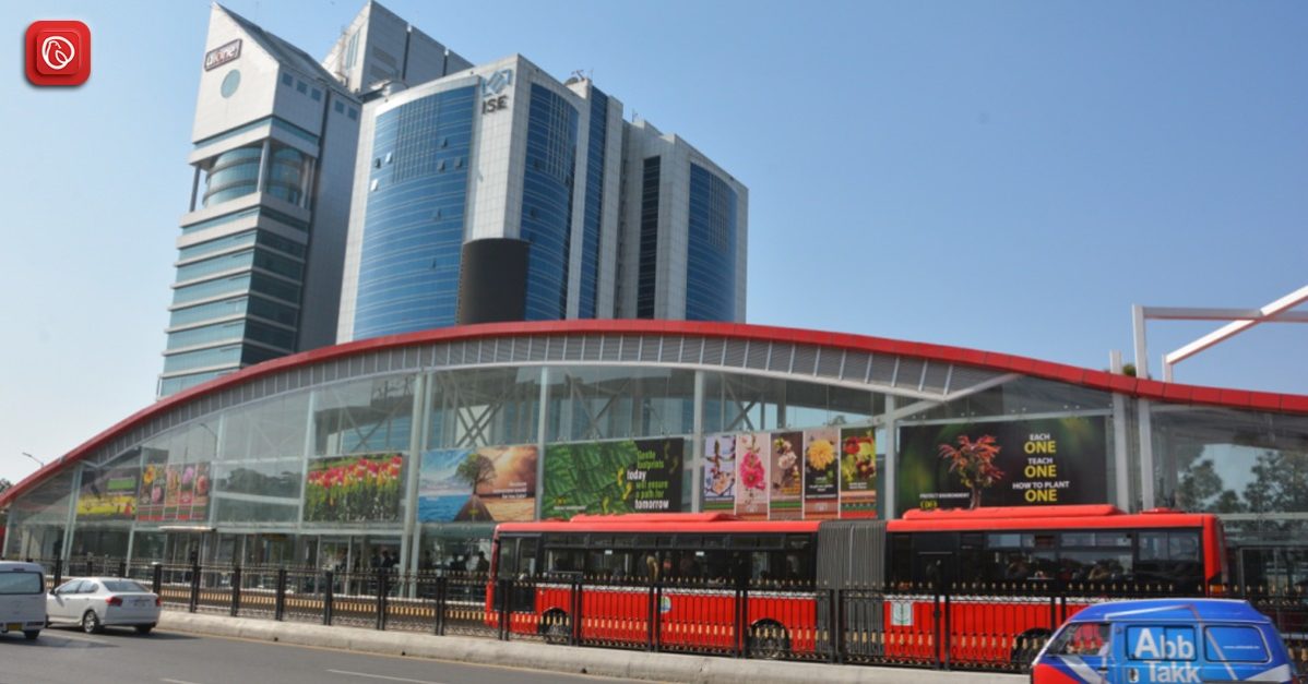 ISE Tower and Metro Bus
