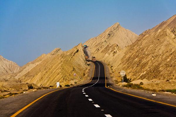 Makran Coastal Highway road