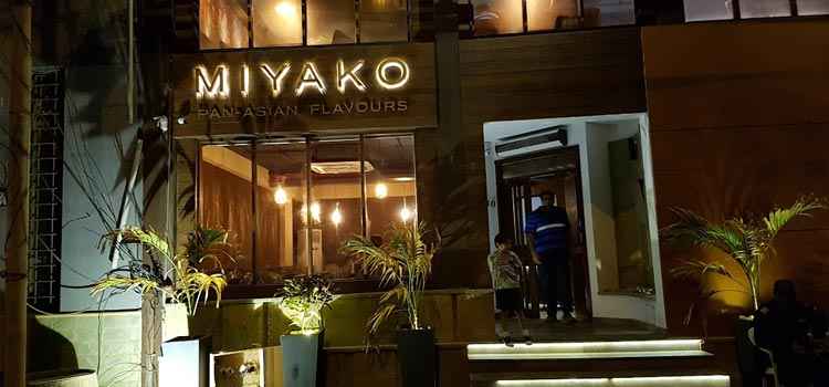 Outside view of Miyako Sushi Restaurant in Karachi