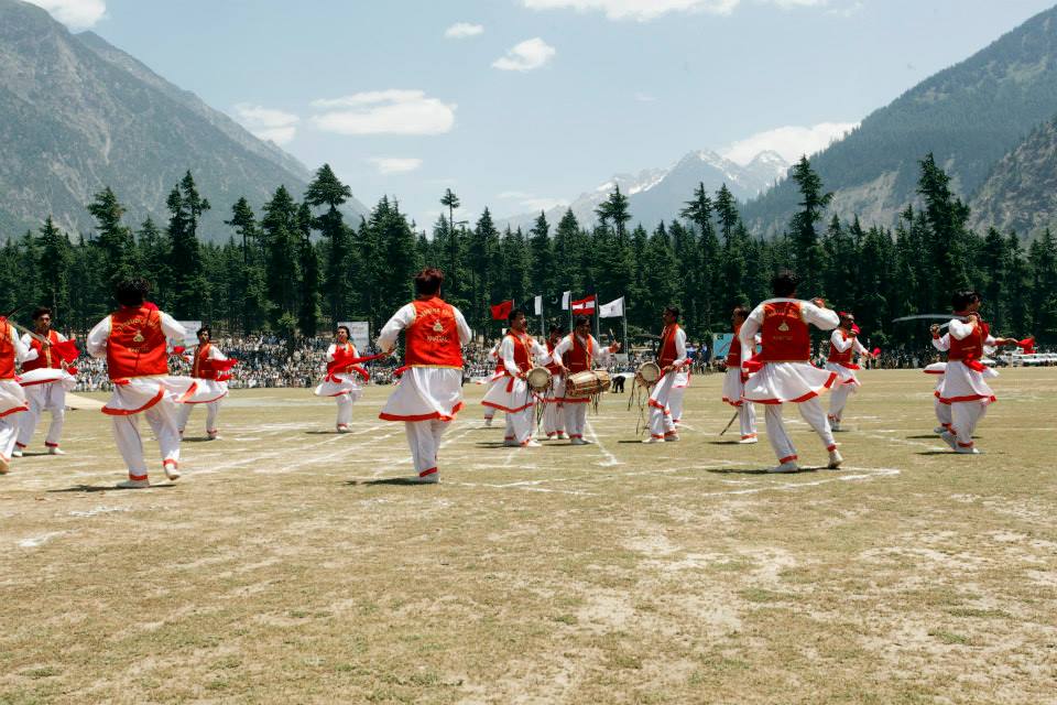 People of Kalam valley celebrating Kalam festival