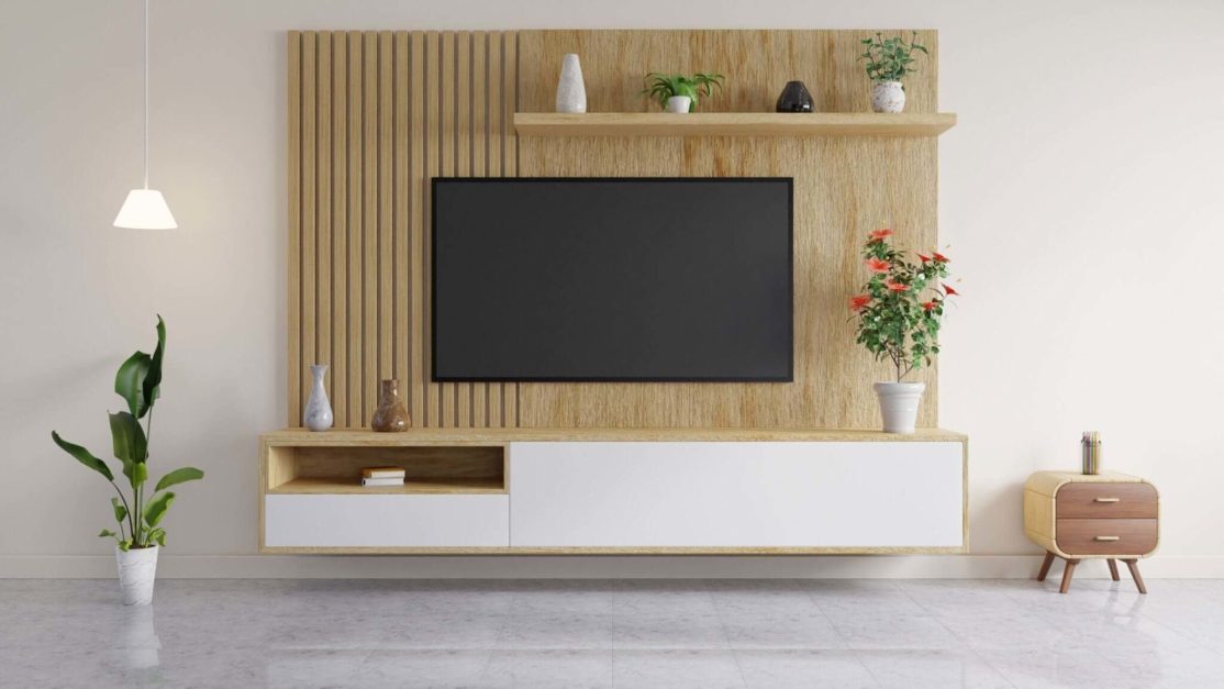 Wall Mounted TV wall