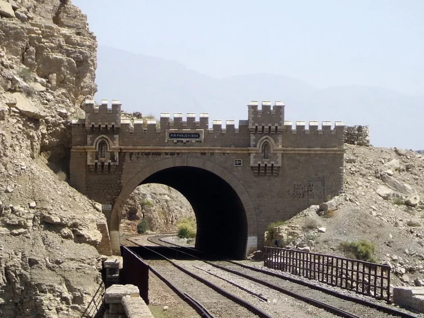 tunnel at bolan pass