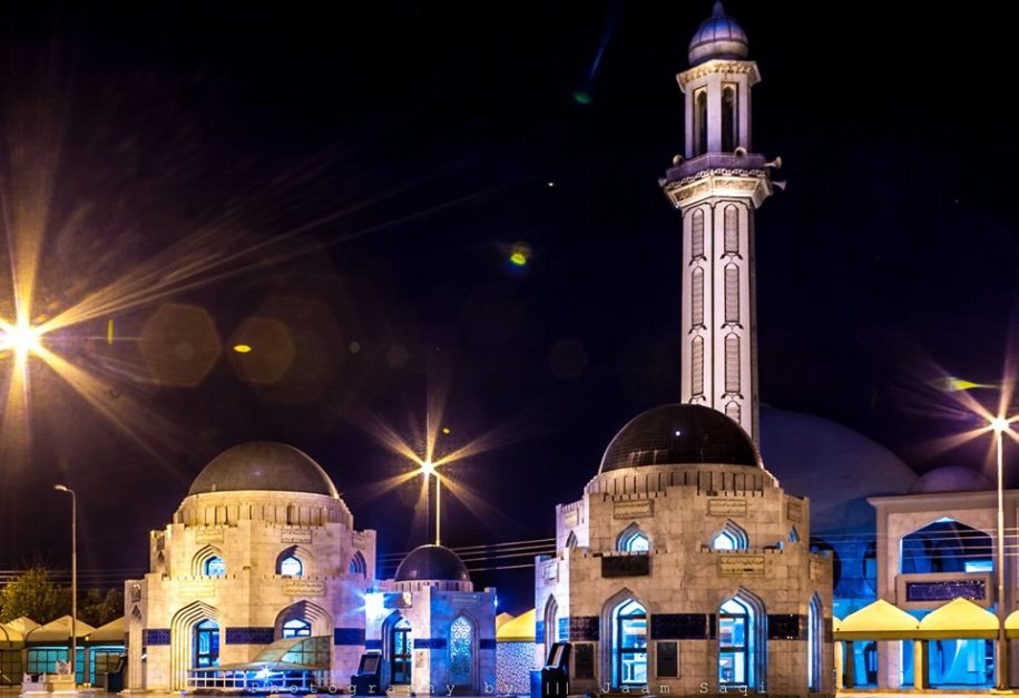 night view of khari sharif