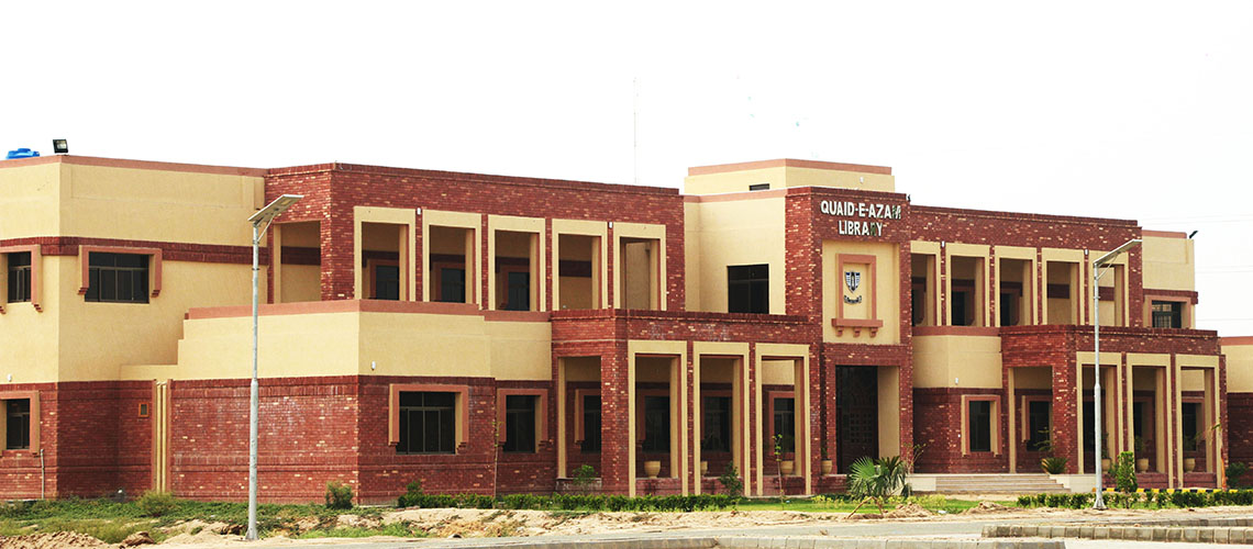 Quaid e Azam library GCUF building