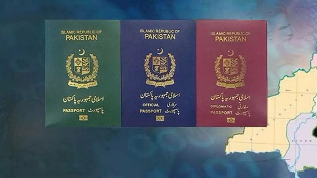 official, ordinary and diplomats passports