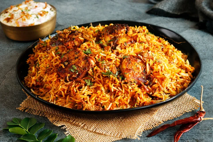 Image for blog on karachi biryani