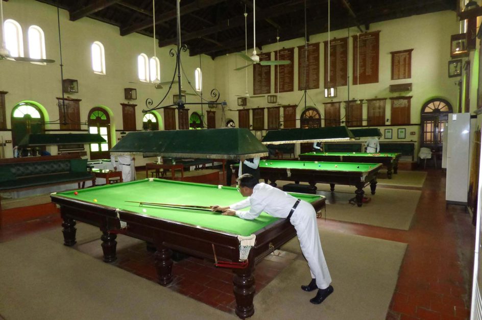 Billiards and Bridge at Sind Club