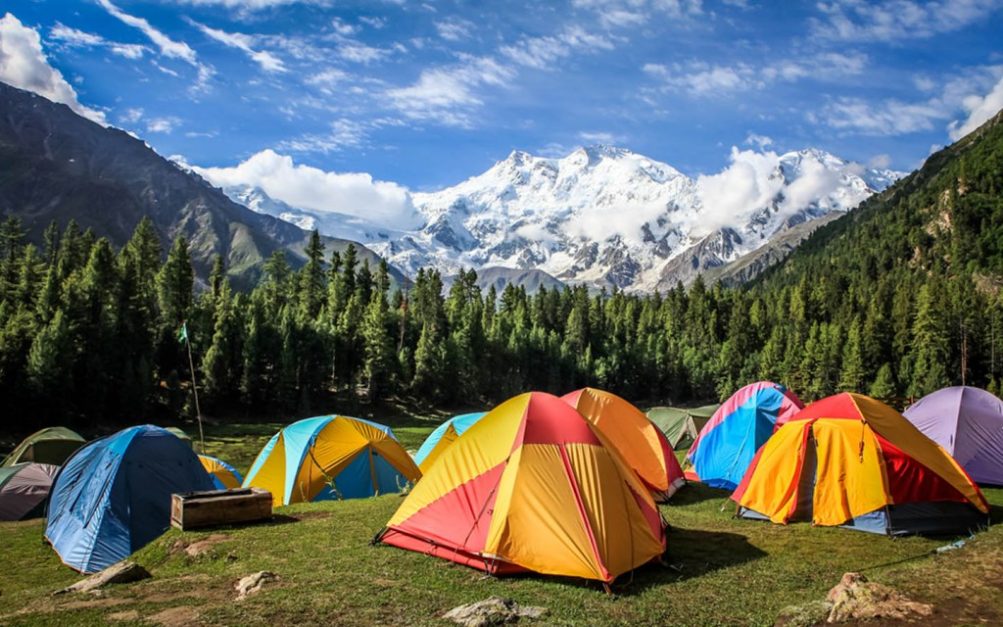 Camping in karimabad 