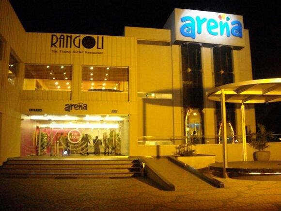 Front view of Arena Karachi