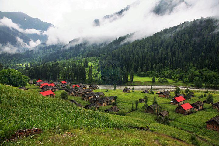 houses at Torghar District