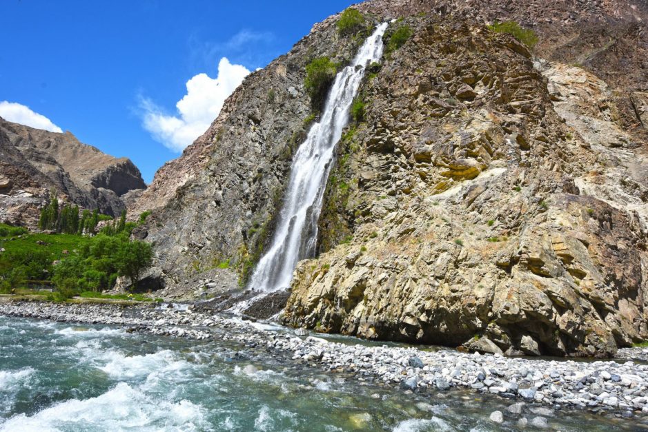 Manthoka Waterfall view Skardu