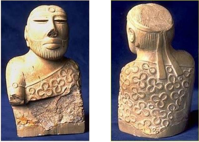 Priest-King figures found at harappan site