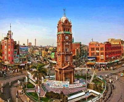 the Ghanta Ghar Faislabad is the most attractive Clock Tower that can be found in Pakistan