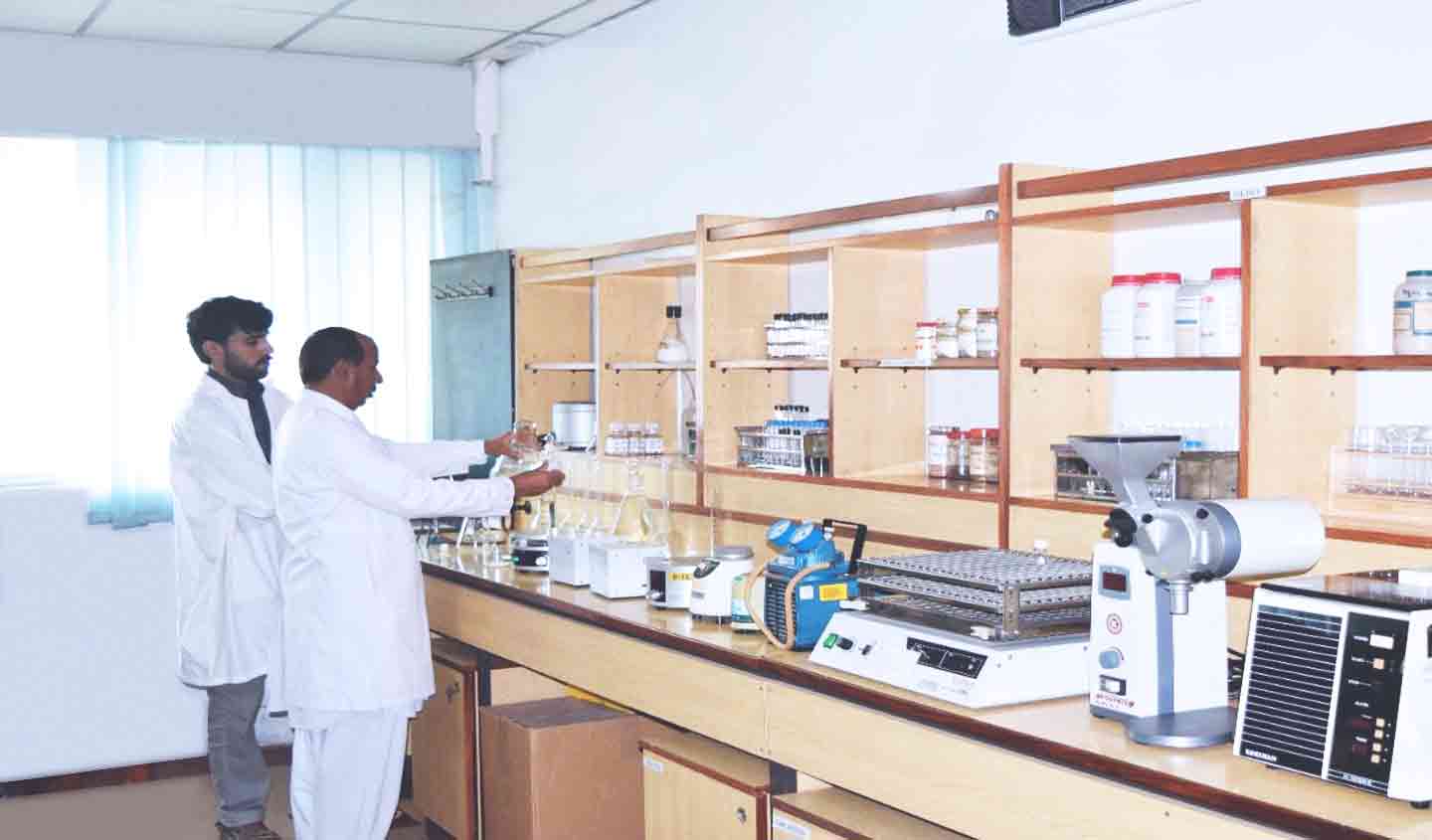 inside view of laboratory in national institute of health islamabad