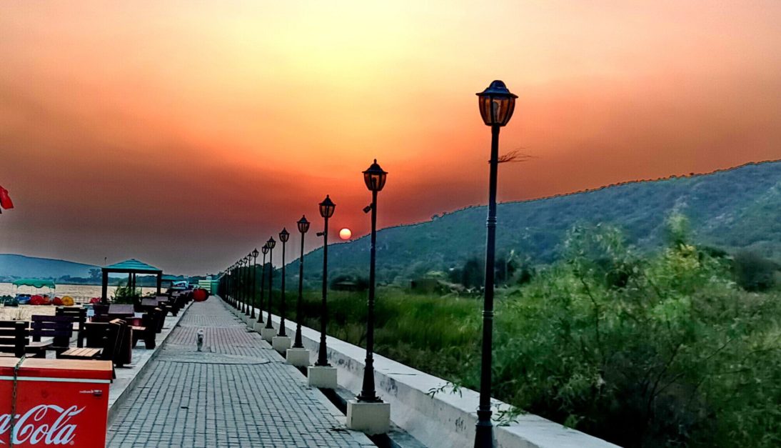 khabiki lake sunset