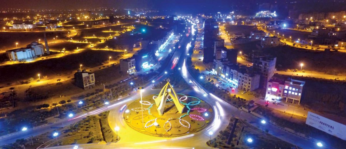 Rawalpindi at night 