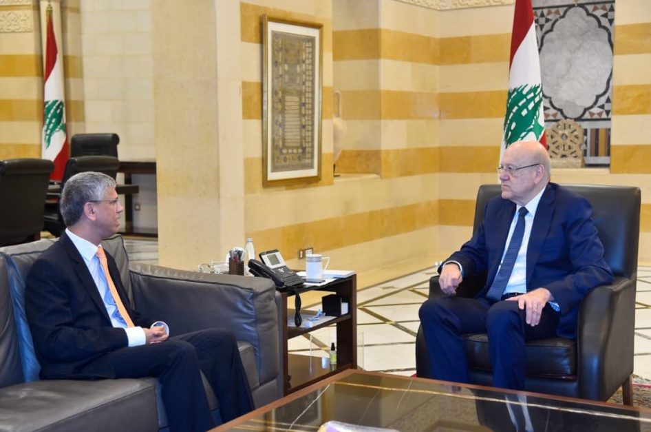 Ambassador of Pakistan meets the Prime Minister of Lebanon