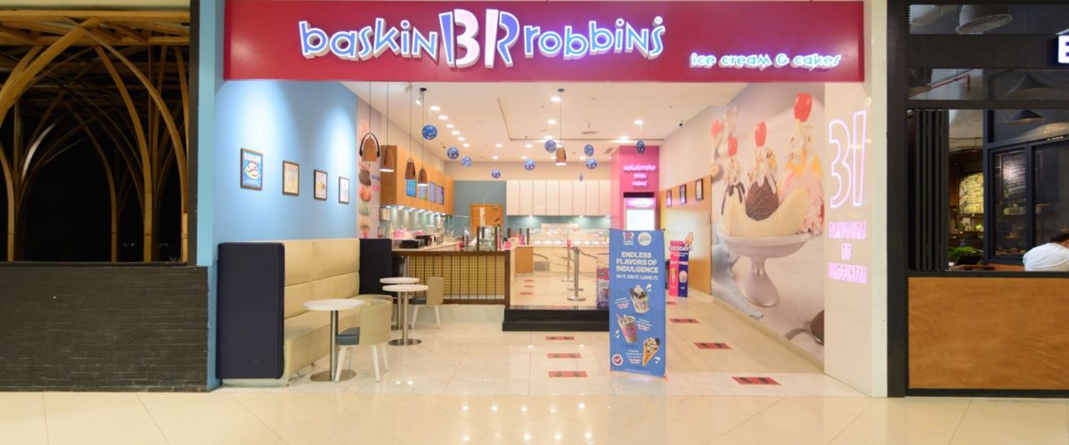 Baskin Robbins in Dolmen Mall Karachi