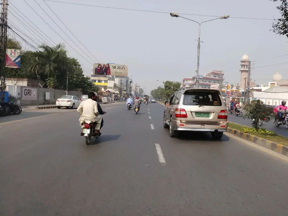 Road Network in Garhi Shahu