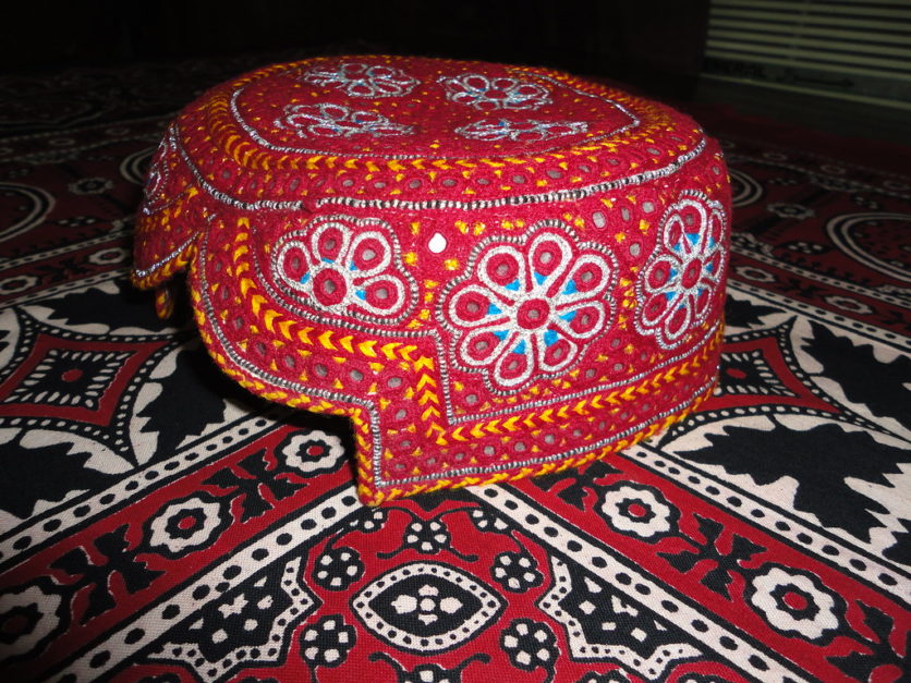 Sindhi Ajrak and Topi