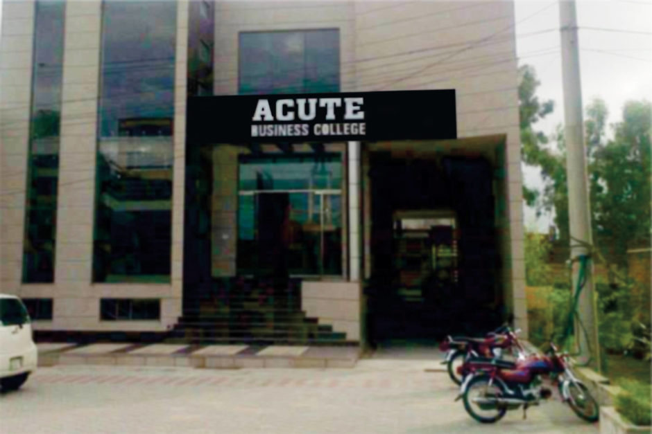 ACUTE business college in Lahore