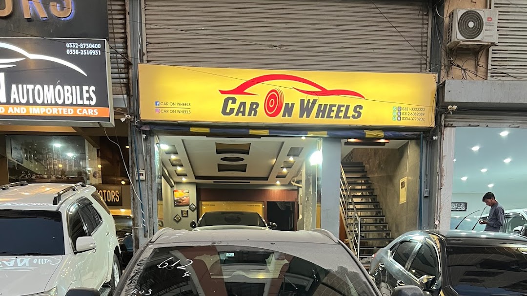 Car on Wheels showroom in Karachi