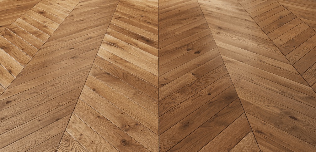 Chevron Parquet flooring