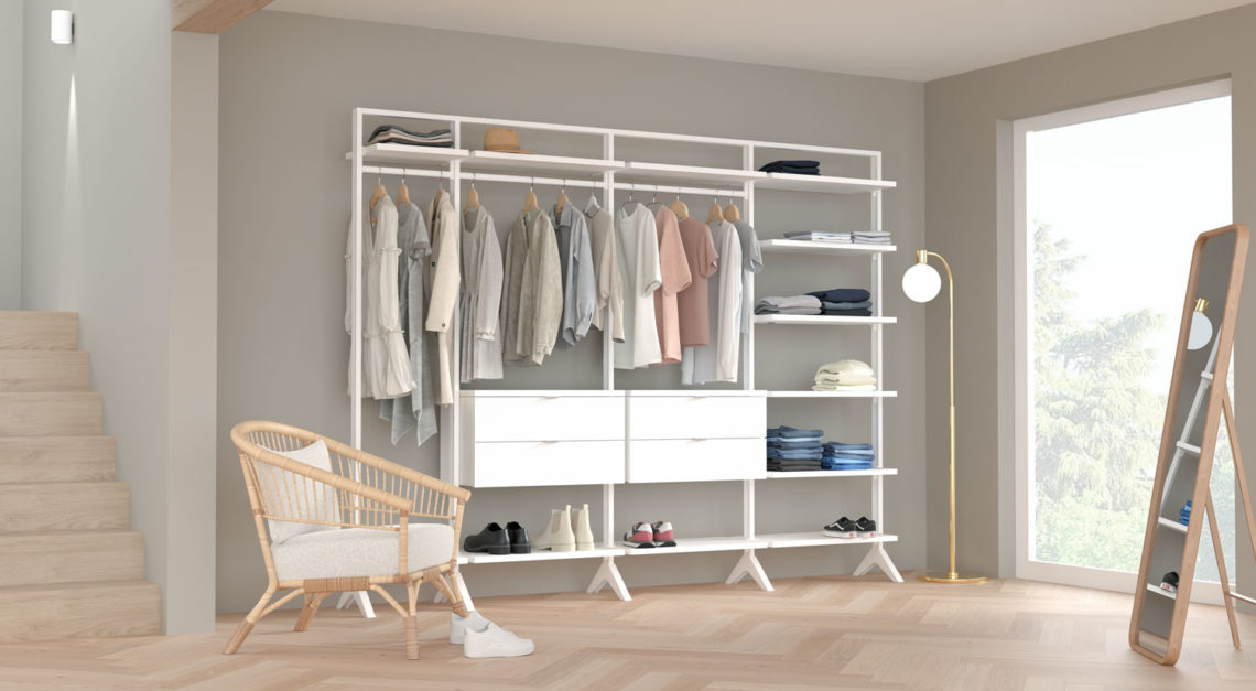 Open Concept Wardrobe