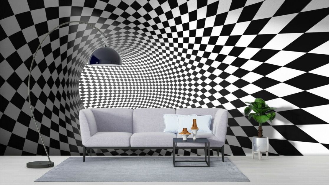 Optical Illusion 3d wall design