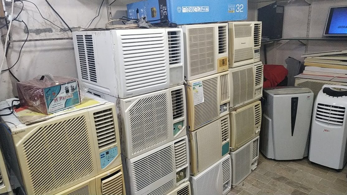 Portable ACs in shop