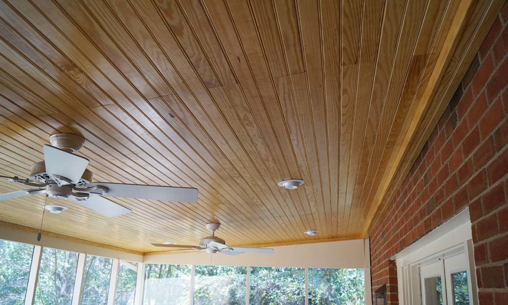 Tongue and Groove ceiling pattern