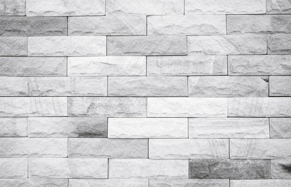 White Brick Design for front wall