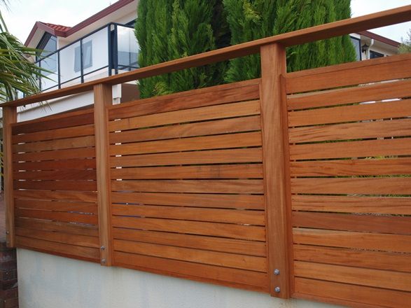 Wooden Panels front wall of a house