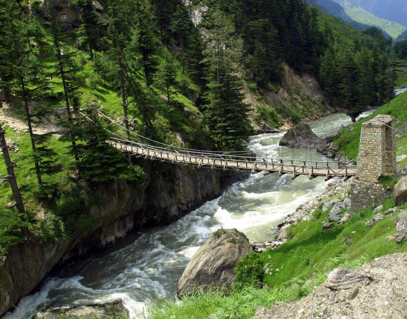 The beautiful Kunhar River 