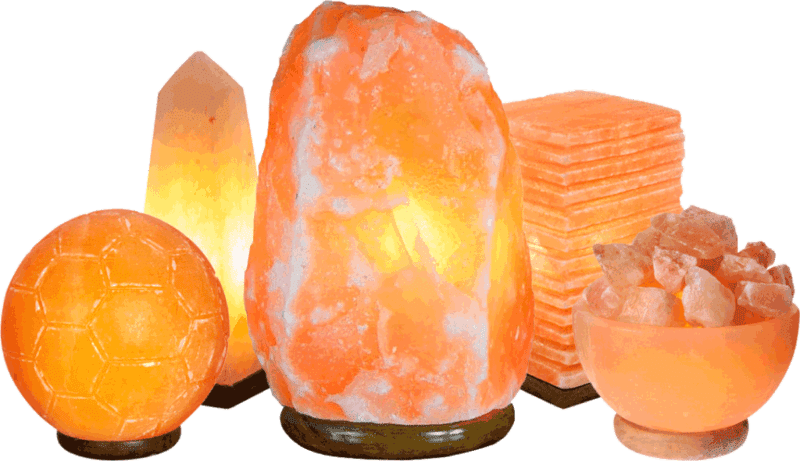 5 different types of salt lamps