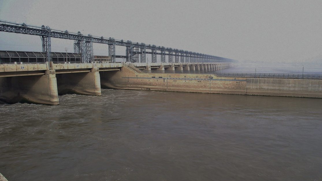 overview of Taunsa Bridge 