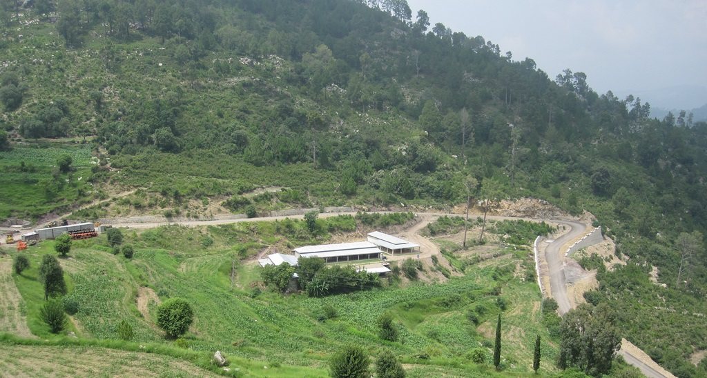 Mountainous valley of Haripur Pakistan