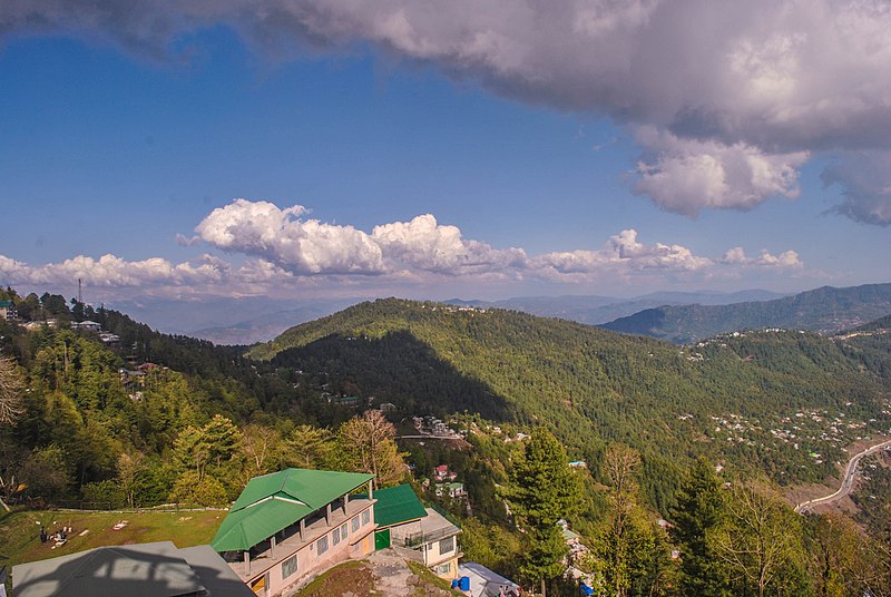 Murree hills view from Kashmir Point